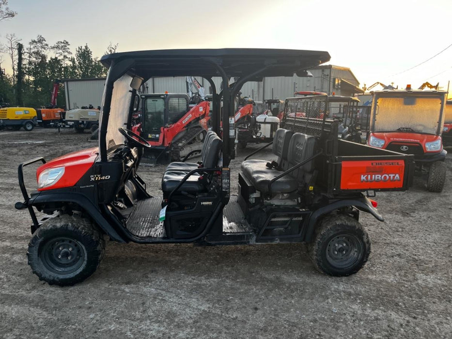 2020 Kubota RTV-X1140W-H 4WD, LED Strobe, Windshield Acrylic Clear, Plastic Canopy, Wire Harness Kit, Backup Alarm