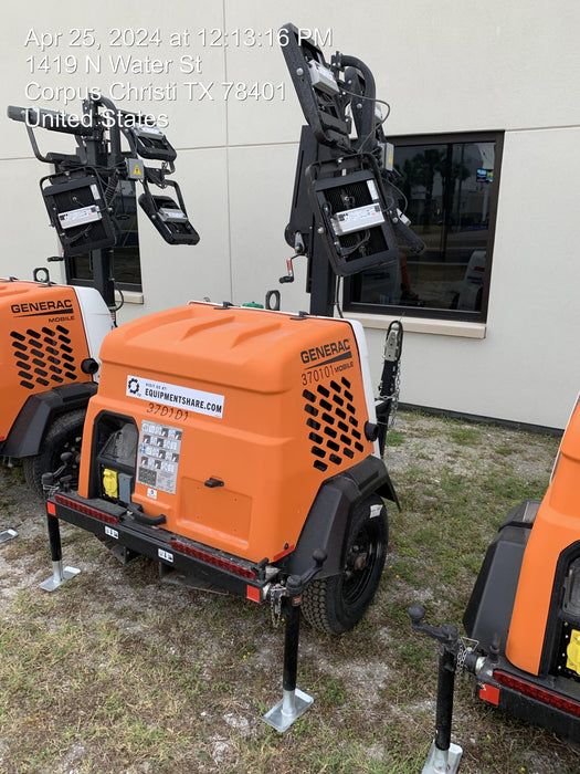 2023 Generac MLT2 Diesel, Flex Switch 120V Input, Powerzone Controller, 
(4) 320W LED Lights, 4kW Generator, 39.9 Gal Fuel Tank, 2" Ball, T3