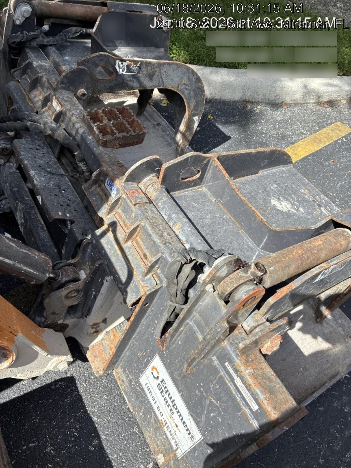 2020 PALADIN 76" Scrap Grapple Bucket - Paladin