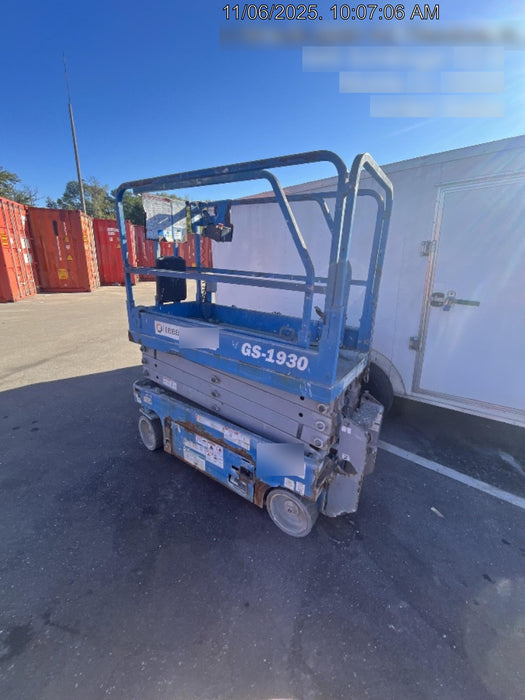 2018 Genie GS-1930 Genie GS-1930 Scissor Lift w/Standard Options