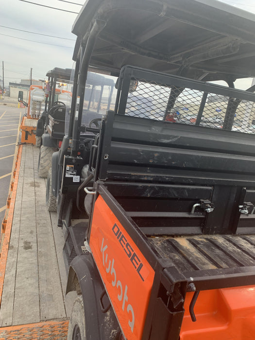 2022 Kubota RTV-X1140W-H Plastic Canopy, Windshield Acrylic Clear, LED Strobe Light, Wire Harness Kit, Back up Alarm