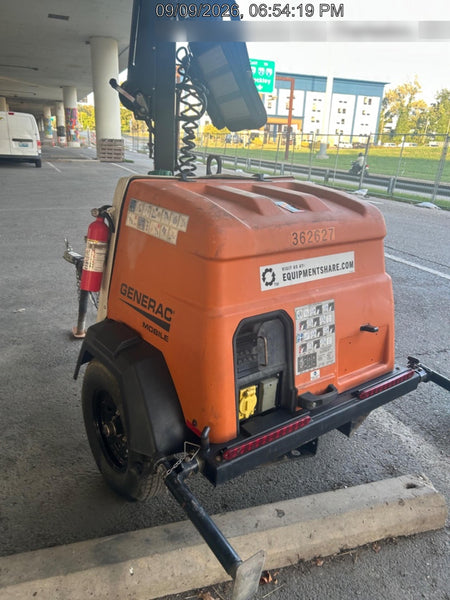 2023 Generac MLT2 Diesel, Flex Switch 120V Input, Powerzone Controller, 
(4) 320W LED Lights, 4kW Generator, 39.9 Gal Fuel Tank, 2" Ball, T3