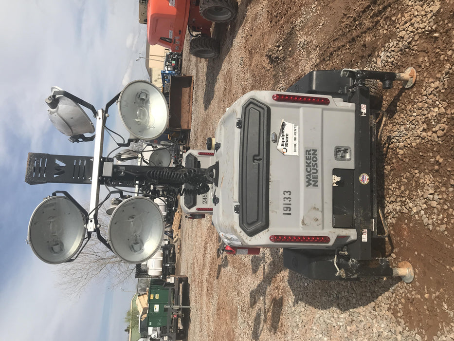 2018 Wacker Neuson LTV6L-MH Wacker Neuson LTV6L Mobile Light Tower w/Fuel Level Sensor Installed