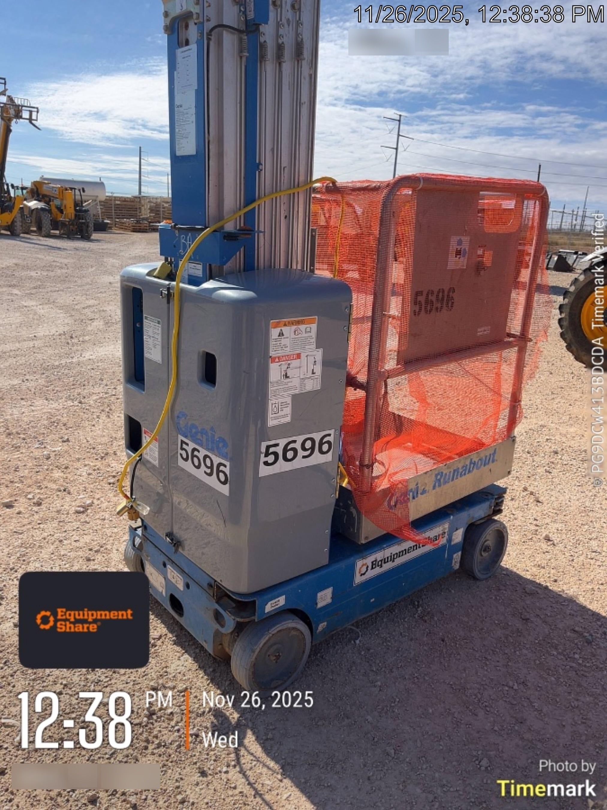 2017 GENIE GR-20