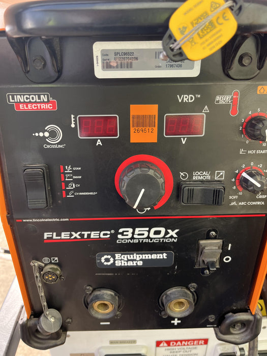 2022 LINCOLN ELECTRIC FLEXTEC 350X