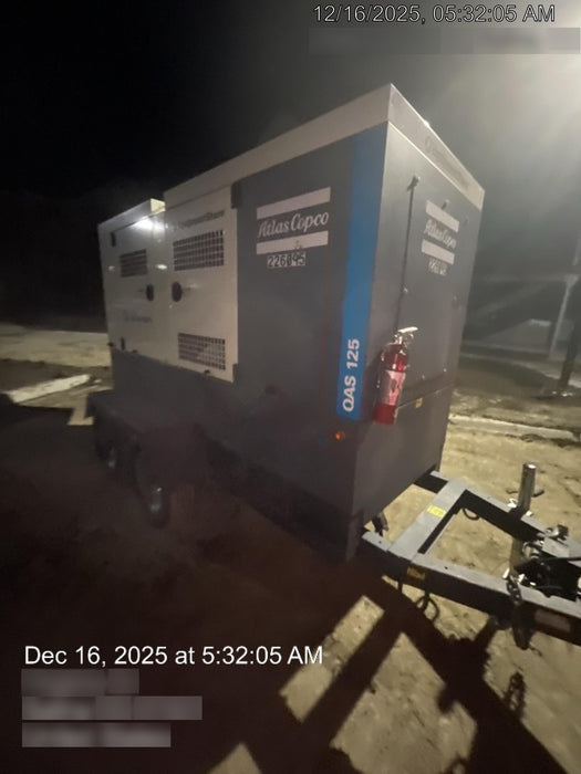 2022 ATLAS COPCO QAS 125