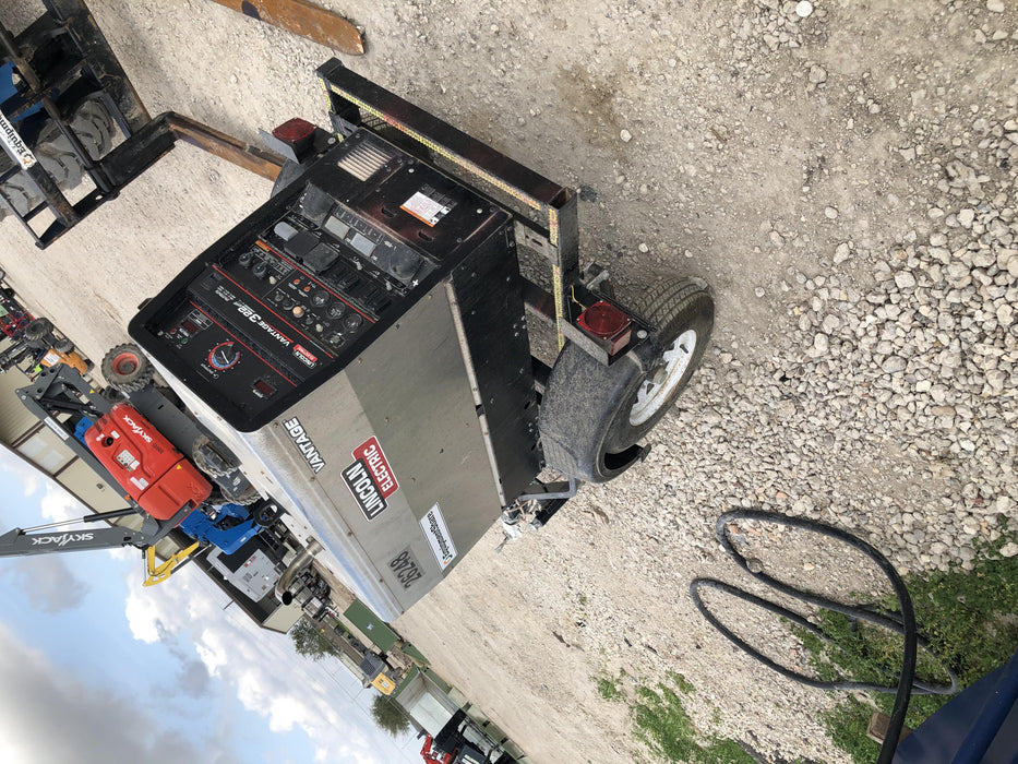 2019 Lincoln Electric Vantage 322 Lincoln Vantage 322 Welder w/Trailer, Light Kit, Cable Rack