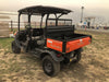 2021 Kubota RTV-X1140W-H Plastic Canopy, Windshield Acrylic Clear, LED Strobe Light, Wire Harness Kit, Back up Alarm