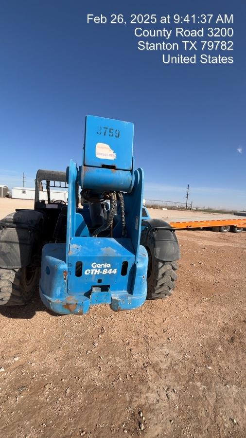 2017 Genie GTH-844 Genie GTH 844, Solid Tires, 60" carriage, Open ROPS - GTH08E-10892