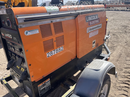 2023 Lincoln Electric LE400 Kubota V1505, Trlr, Cable Rack, Light Kit, ES Decals, T3
