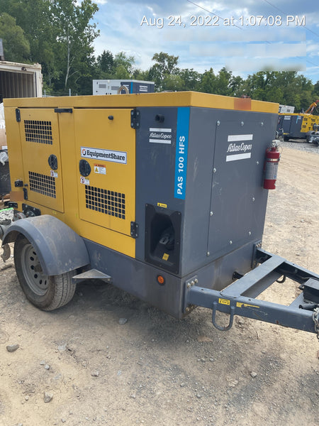 2020 ATLAS COPCO PAS 100 HF CS Enclosed