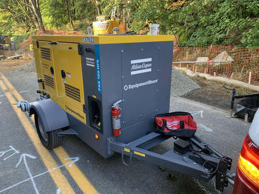 2021 ATLAS COPCO PAS 100 HF CS Enclosed