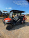 2020 Kubota RTV-X1140WL-H 4 Passenger cart with Plastic canopy, windshield, strobe light, harness, and backup alarm
