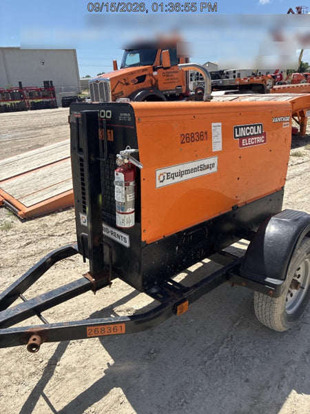 2022 Lincoln Electric LE400 Kubota V1505, Trlr, Cable Rack, Light Kit, ES Decals, T3