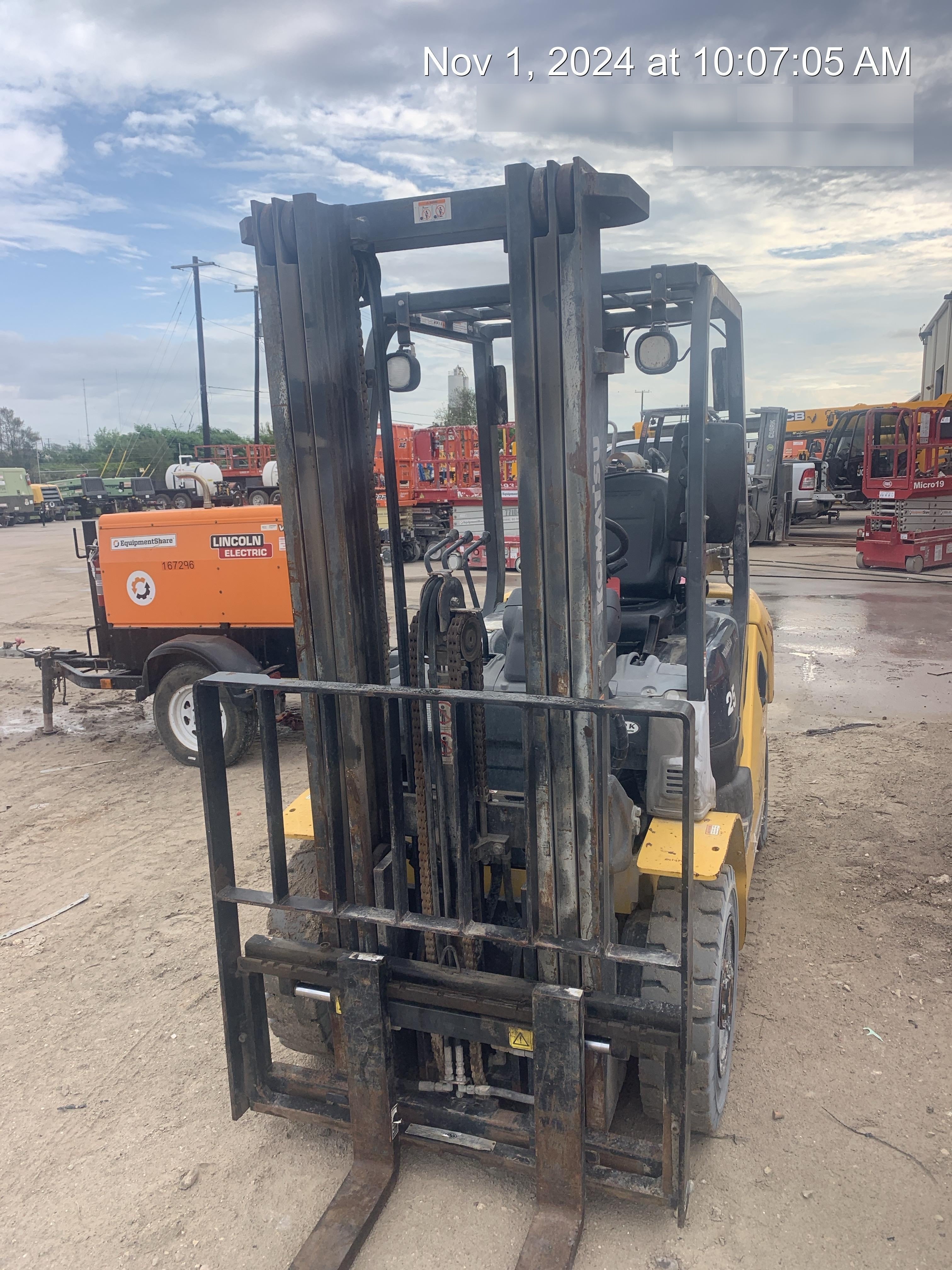 2019 KOMATSU FG25T-16