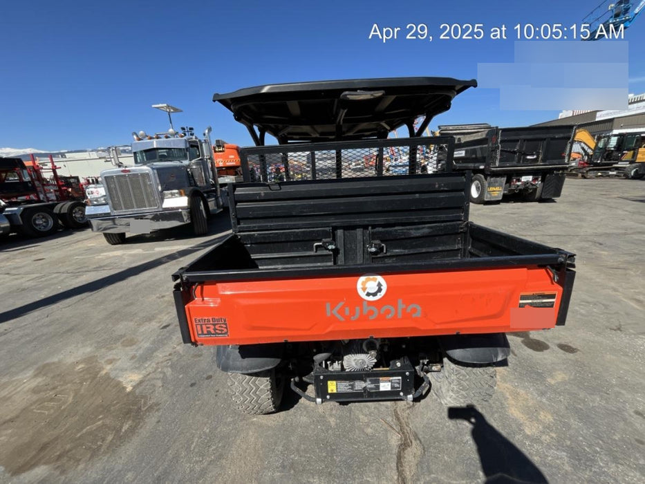 2021 Kubota RTV-X1140W-H Plastic Canopy, Windshield Acrylic Clear, LED Strobe Light, Wire Harness Kit, Back up Alarm