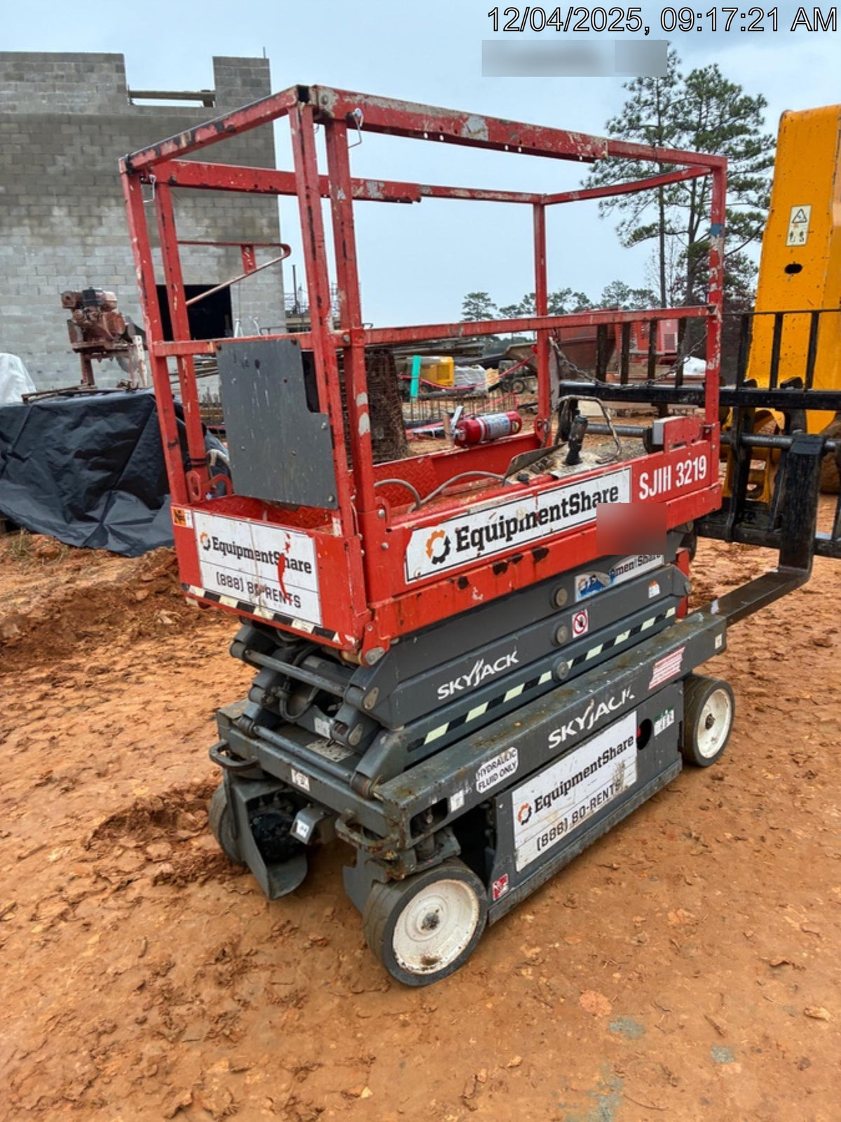2019 Skyjack SJIII-3219 Standard Options, Trojan Batteries