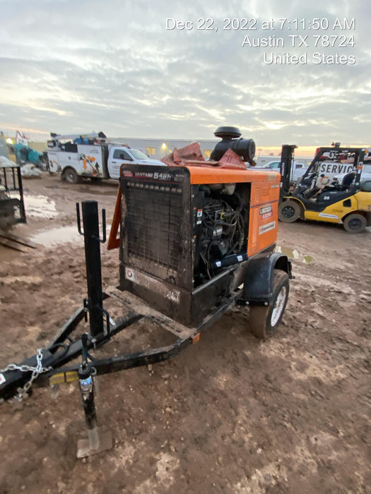 2021 Lincoln Electric Vantage 549X Ready Pak 3, ORANGE (includes trailer, cable rack, fender light kit)