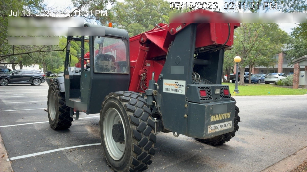 2018 Manitou MTA10055 MTA10055 - 74 HP T4, Canopy, Worklights/Strobe, Beacon, 66" Carriage, 60" Forks, Solid Tires, Lift Hook, Aux Hydraulics