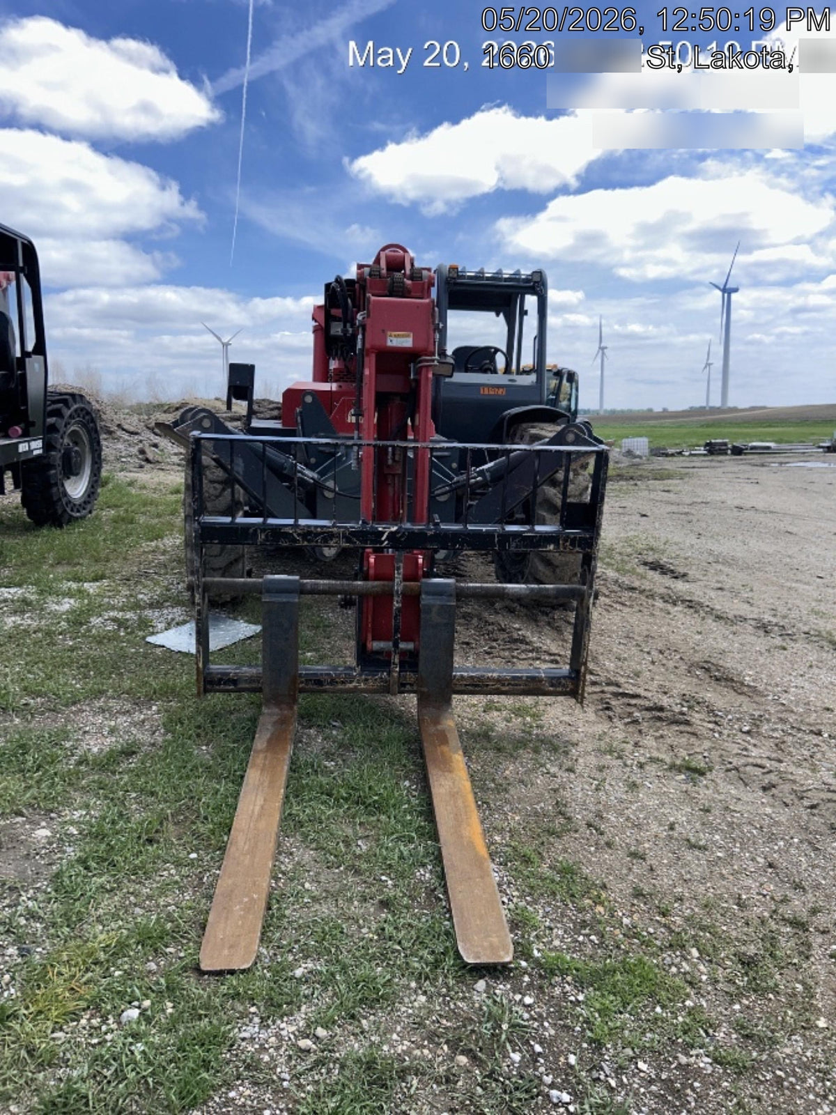 2018 Manitou MTA10055 Manitou MTA10055 - Canopy, Worklights, Beacon, 66" Carriage, 60" Forks, Solid Tires, Aux Hydraulics