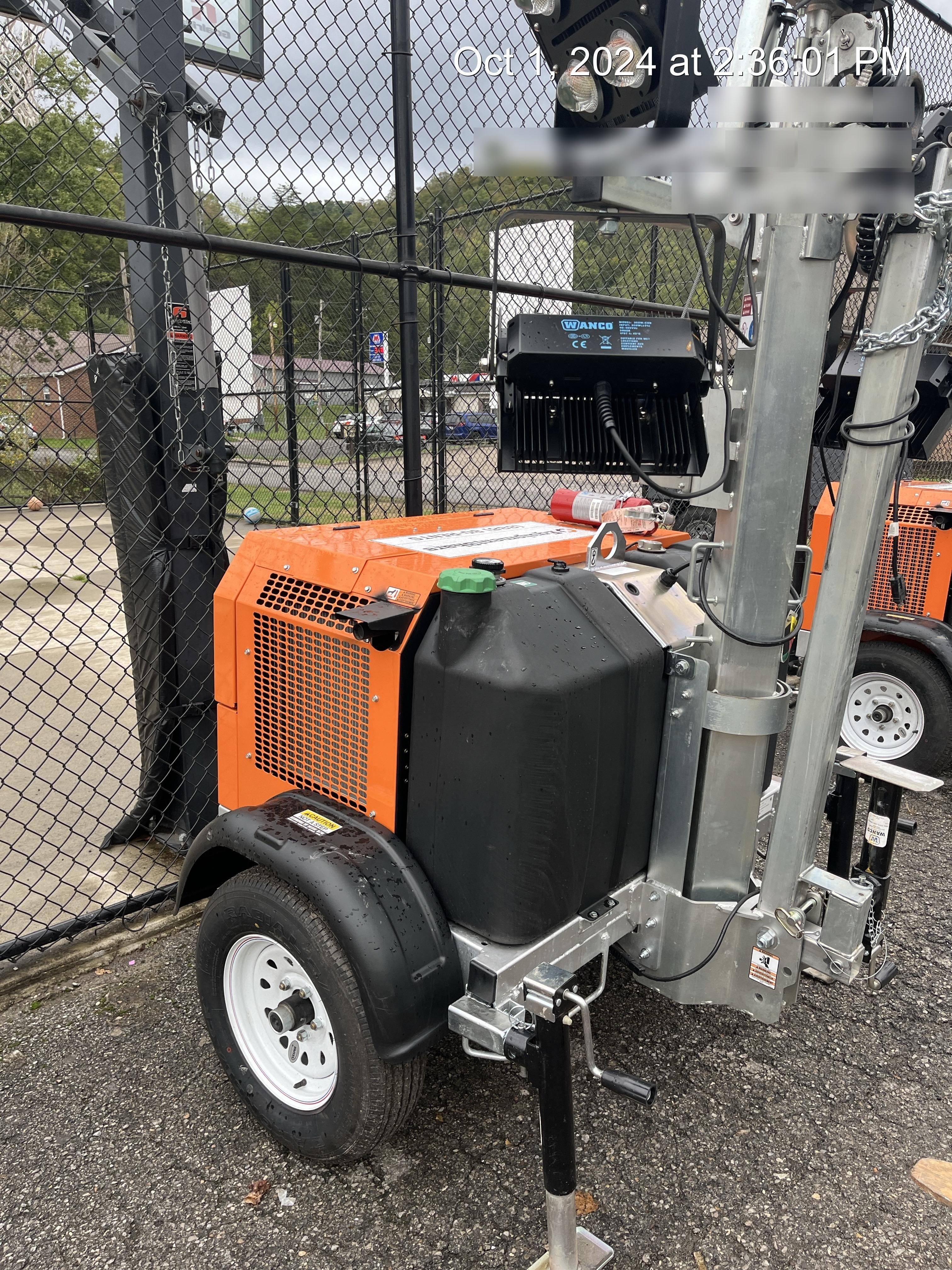 2024 Wanco WLTT-4MM4K Diesel, Deep Sea Controller, Shore Power Plug, Auto Start, (4) 350W LED Floodlights, 4kW Generator, 60 Gal Fuel Tank, 2" Ball, T3