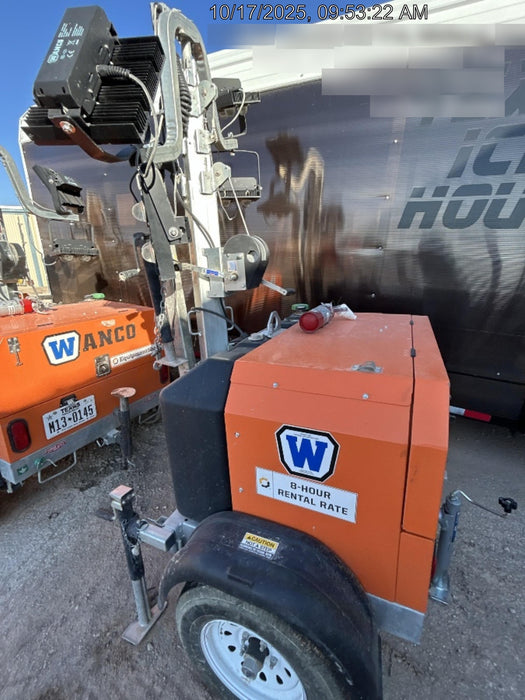 2024 Wanco WLTT-4MM4K Diesel, Deep Sea Controller, Shore Power Plug, Auto Start, (4) 350W LED Floodlights, 4kW Generator, 60 Gal Fuel Tank, 2" Ball, T3