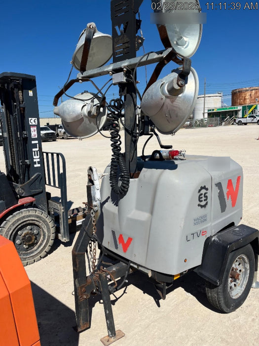 2018 Wacker Neuson LTV6L-MH Wacker Neuson LTV6L Mobile Light Tower w/Fuel Level Sensor Installed