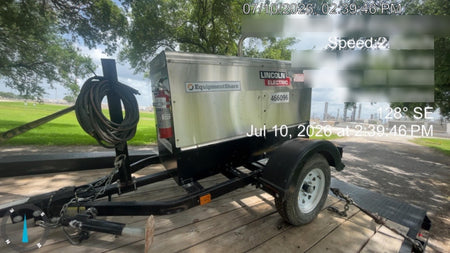 2024 Lincoln Electric LE400 Kubota V1505, Trlr, Cable Rack, Light Kit, ES Decals, T3