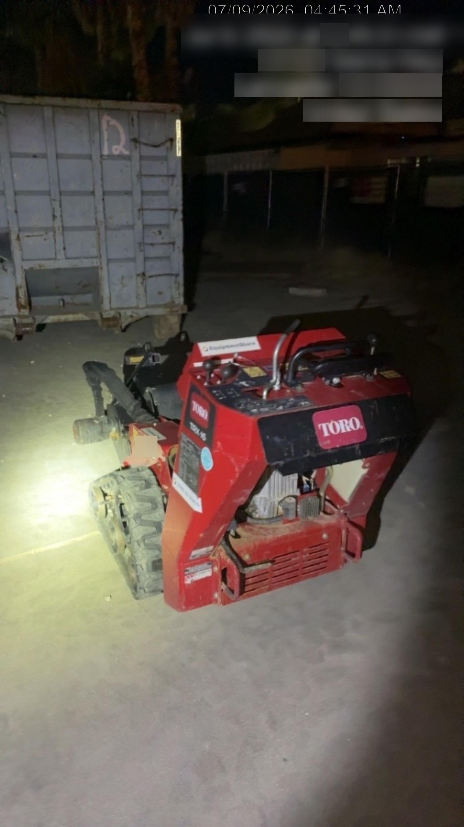 2022 TORO TRX-16