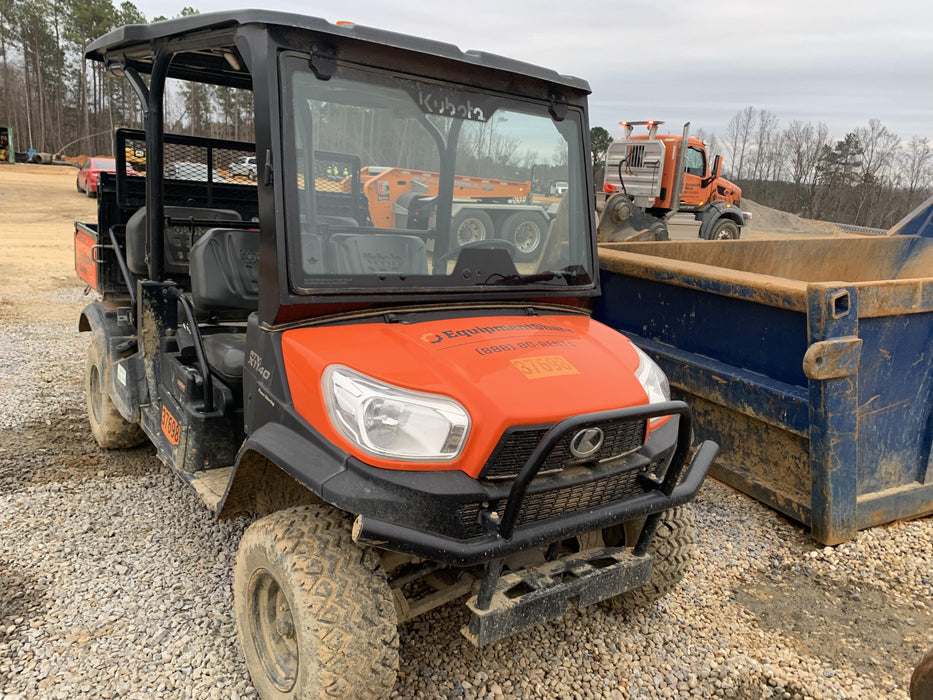 2019 Kubota RTV-X1140W-H 4wd Utility Cart, LED Strobe, Windshield Tempered Glass, Plastic Canopy, Wire Harness Kit, Backup Alarm