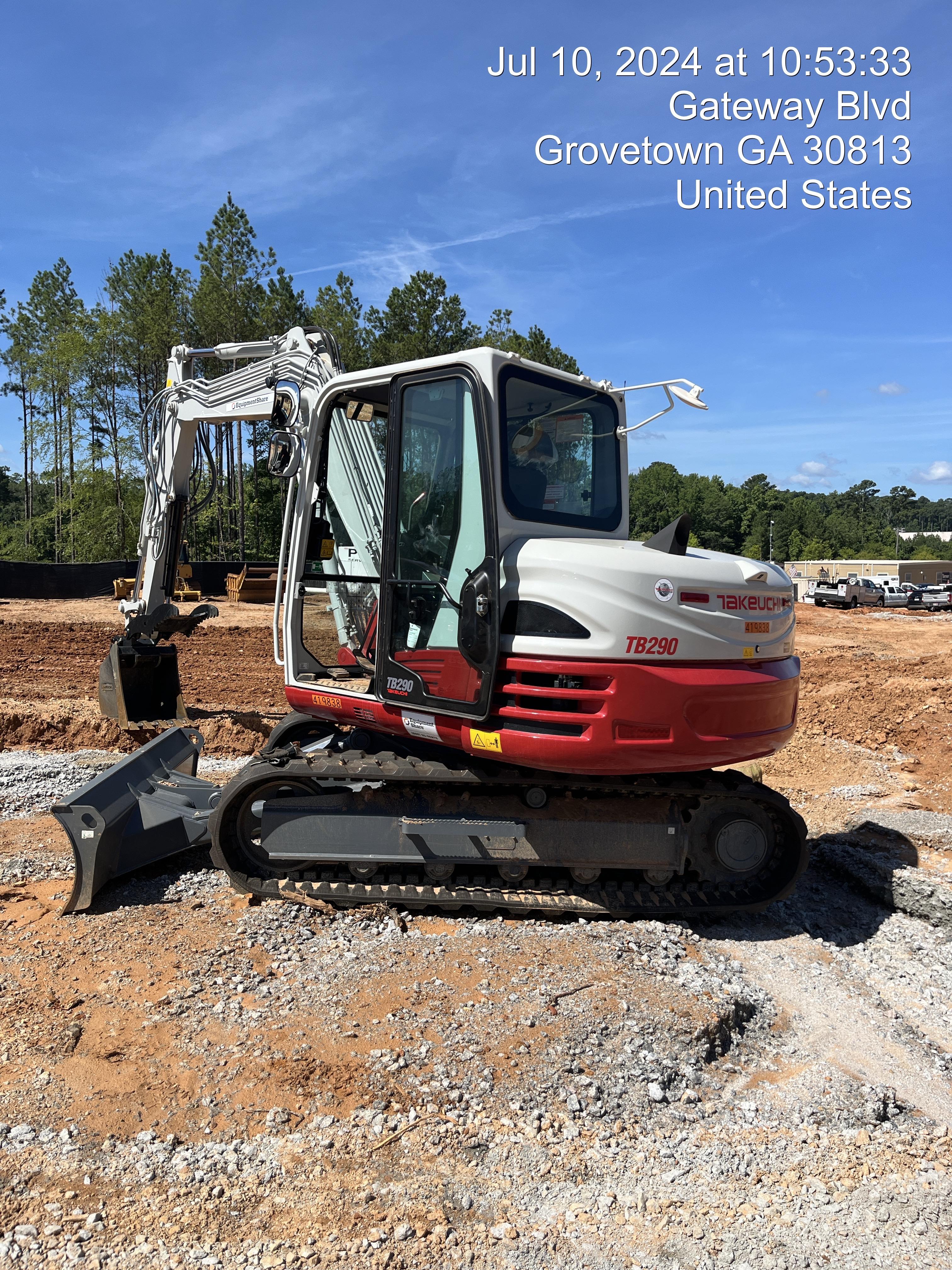 2024 TAKEUCHI TB290-CR