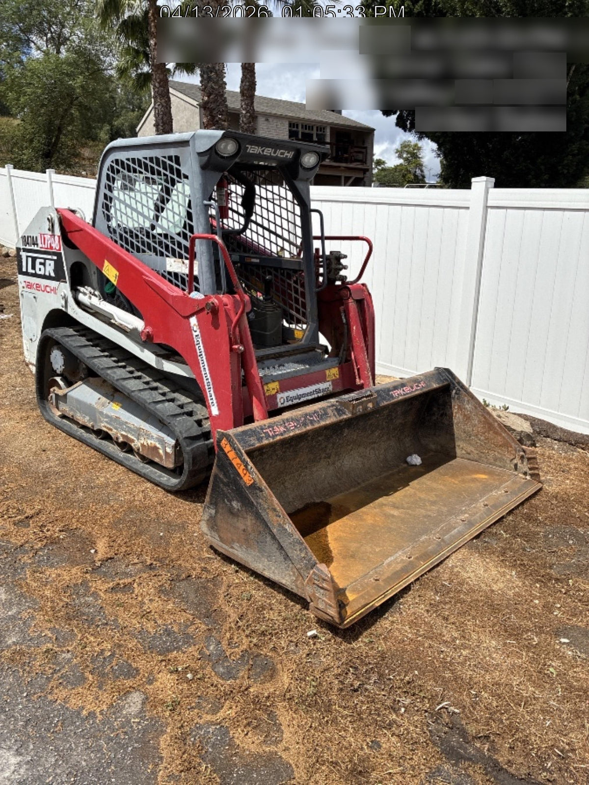 2023 TAG MANUFACTURING 76" Smooth Bucket - Tag