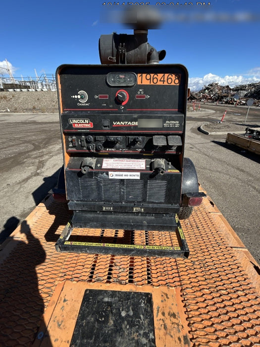 2021 Lincoln Electric Vantage 549X Ready Pak 3, ORANGE (includes trailer, cable rack, fender light kit)