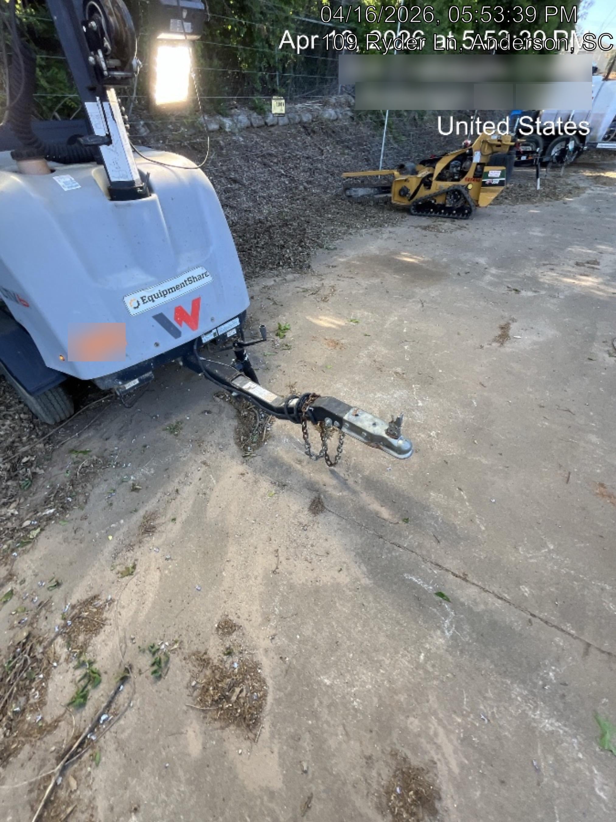 2019 Wacker Neuson LTV6L-MH Standard Options, ES Track Hardware, Fuel Level Sensor