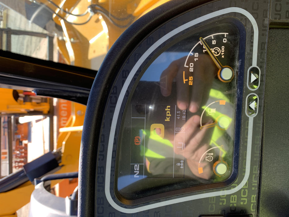 2020 JCB 512-56 Canopy, 74Hp, Solid Tires, Work Lights, Beacon, Aux Hydraulics, Back up Alarm, Lifting Eye, ES Decals