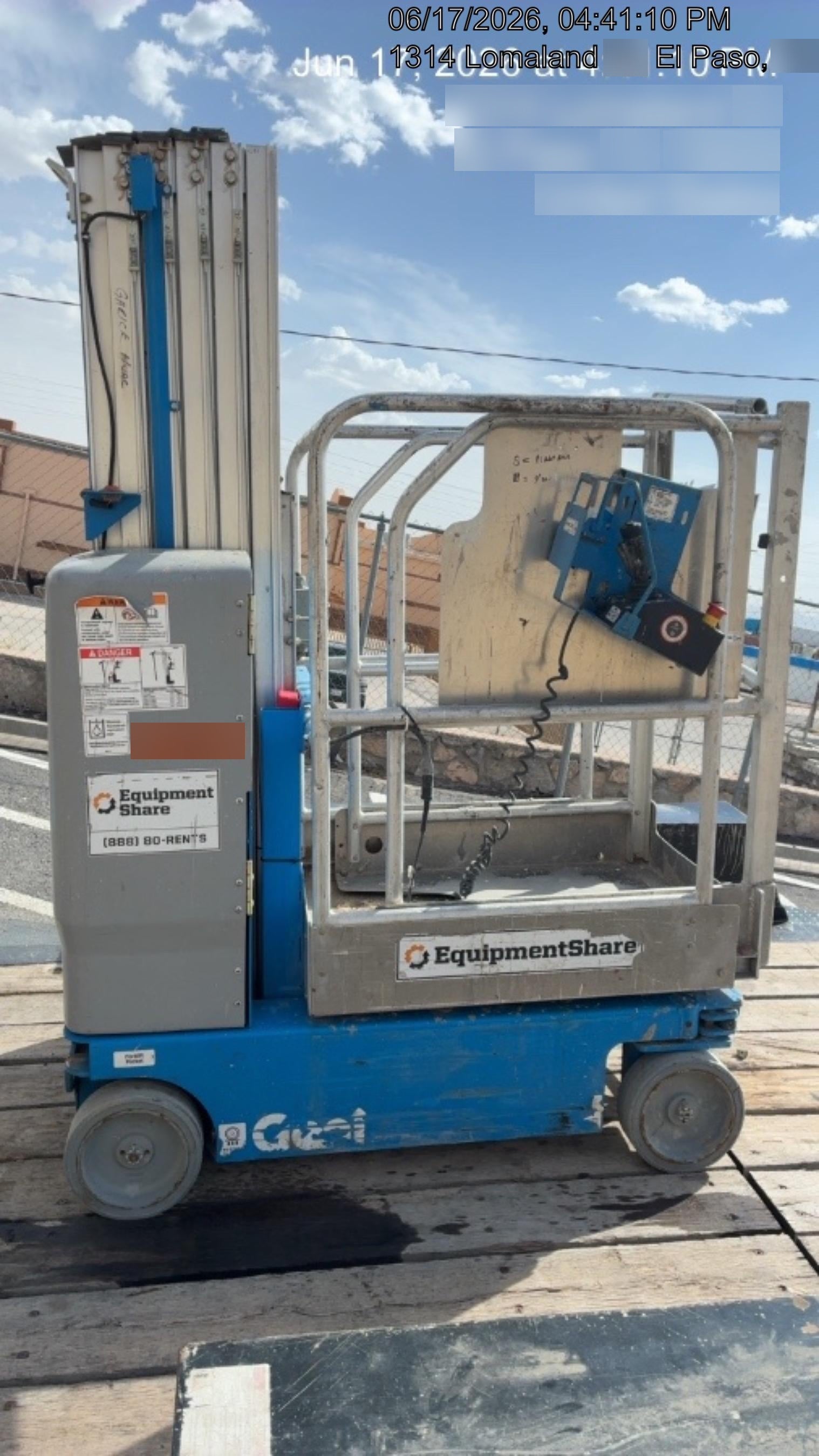 2020 GENIE GR-20