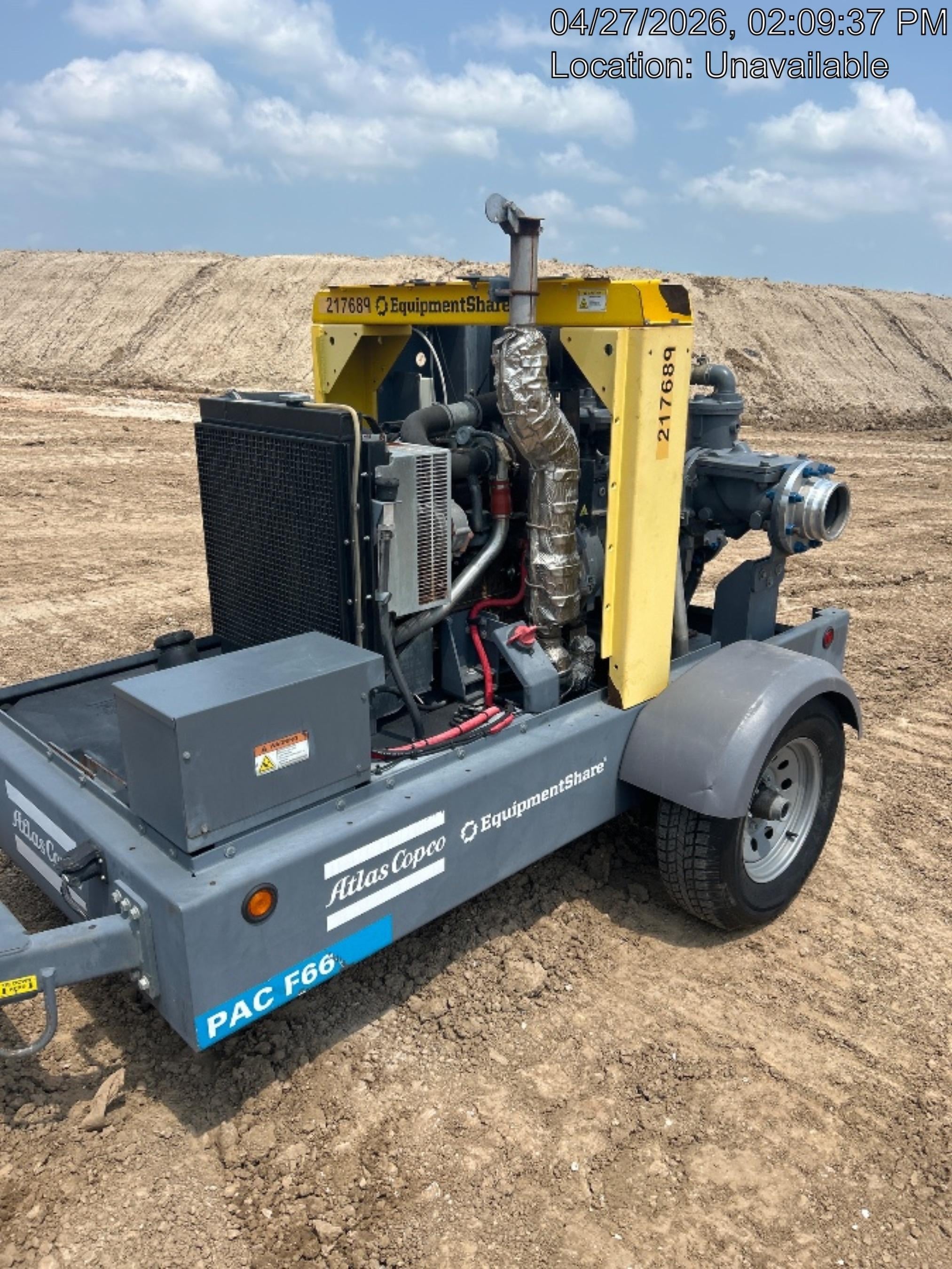 2022 ATLAS COPCO PAC F66 KD