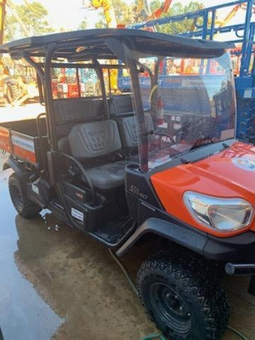 2022 Kubota RTV-X1140W-H Plastic Canopy, Windshield Acrylic Clear, LED Strobe Light, Wire Harness Kit, Back up Alarm