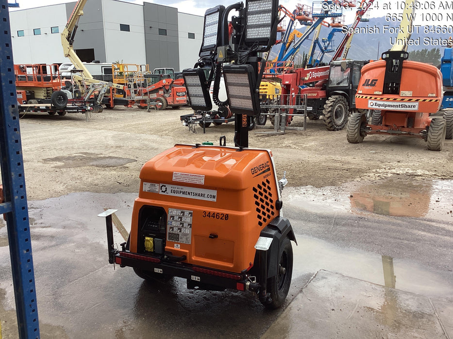 2023 Generac MLT2 Diesel, Flex Switch 120V Input, Powerzone Controller, (4) 320W LED Lights, 4kW Generator, 39.9 Gal Fuel Tank, 2" Ball, T3