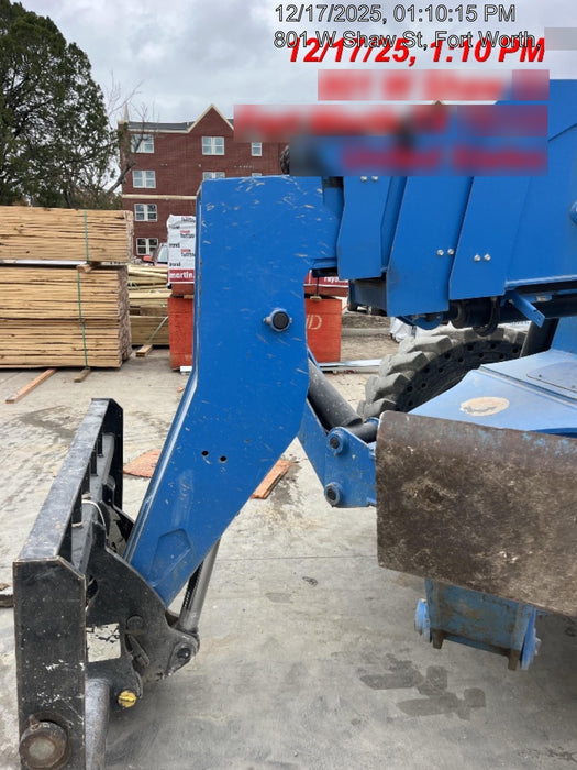 2018 Genie GTH-1056 GTH-1056 w/Open ROPS, Solid Tires, Work Lights, 60" carriage/forks, cab mesh, beacon