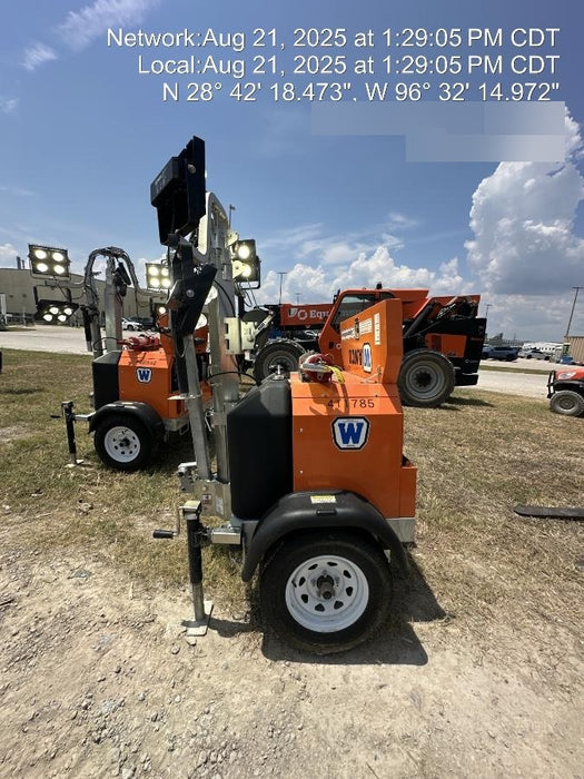 2024 Wanco WLTT-4MM4K Diesel, Deep Sea Controller, Shore Power Plug, Auto Start, (4) 350W LED Floodlights, 4kW Generator, 60 Gal Fuel Tank, 2" Ball, T3