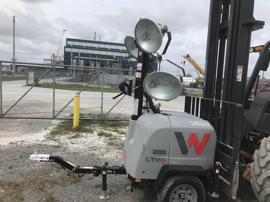2019 Wacker Neuson LTV6L-MH Wacker Neuson LTV6L Mobile Light Tower w/Fuel Level Sensor Installed