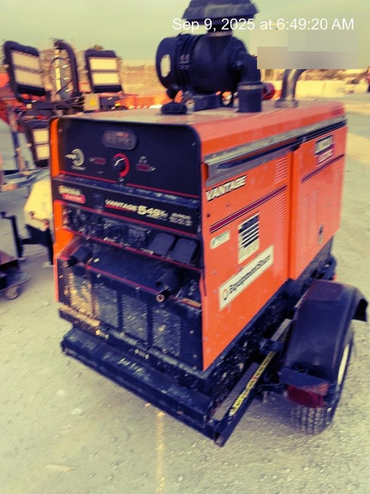 2021 Lincoln Electric Vantage 549X Ready Pak 3, ORANGE (includes trailer, cable rack, fender light kit)