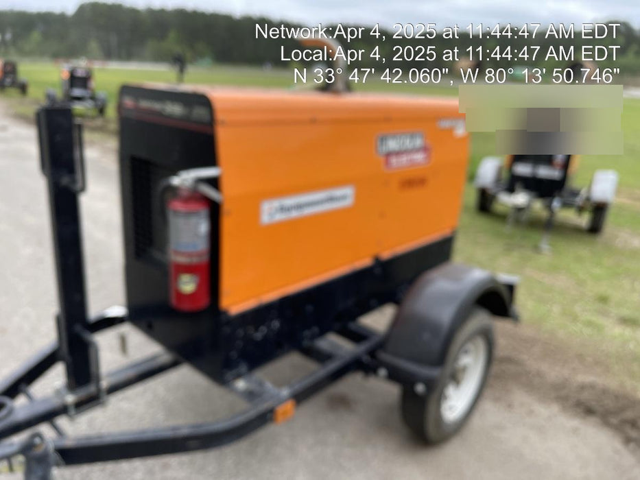 2021 Lincoln Electric Vantage 322 Vantage 322 Ready Pak 3 w/ Decals, ORANGE (includes trailer, cable rack, fender light kit) NO Telematics