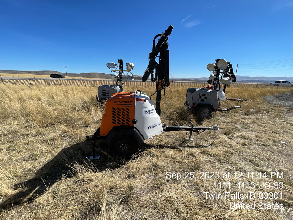 2023 Generac MLT2 Diesel, Flex Switch 120V Input, Powerzone Controller, (4) 320W LED Lights, 4kW Generator, 39.9 Gal Fuel Tank, 2" Ball, T3