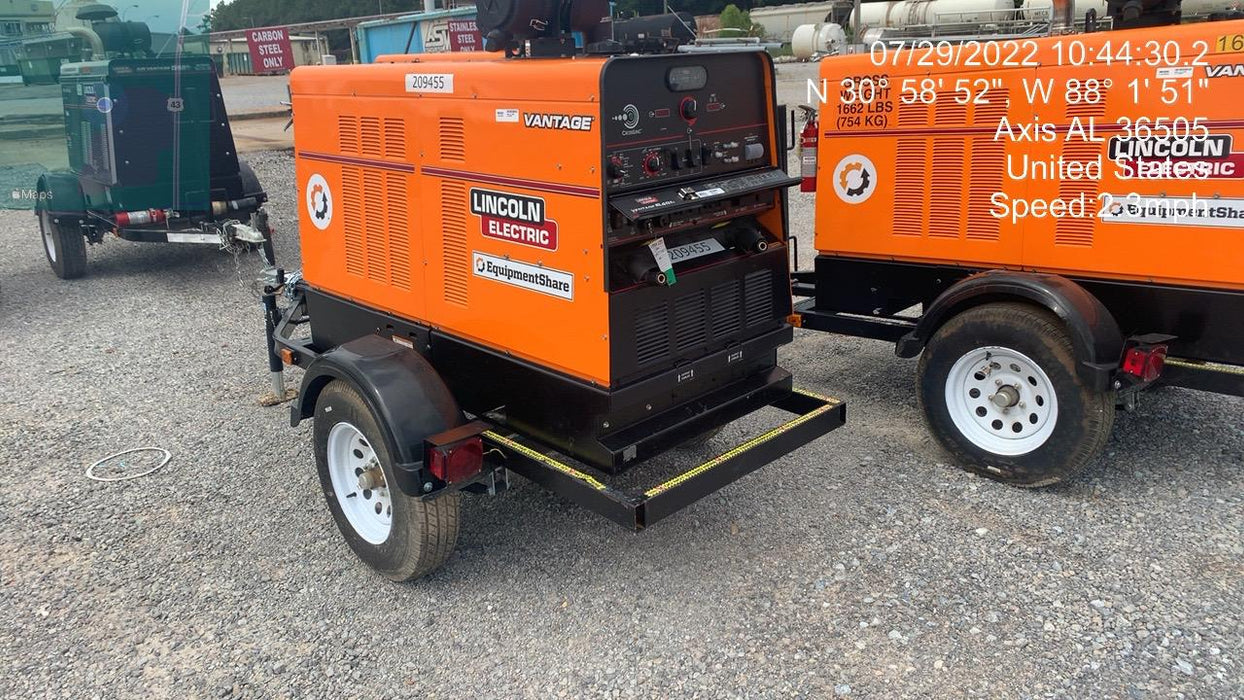 2022 Lincoln Electric Vantage 549X VANTAGE 549X READY-PAK 3