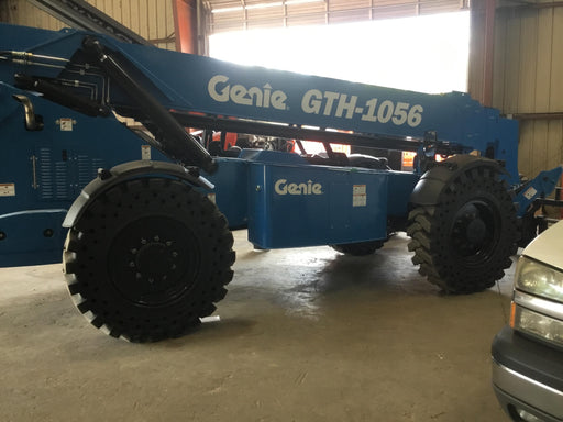 2017 Genie GTH-1056 Genie GTH1056, Solid Tires, 60" carriage, Light Kit, Open ROPS