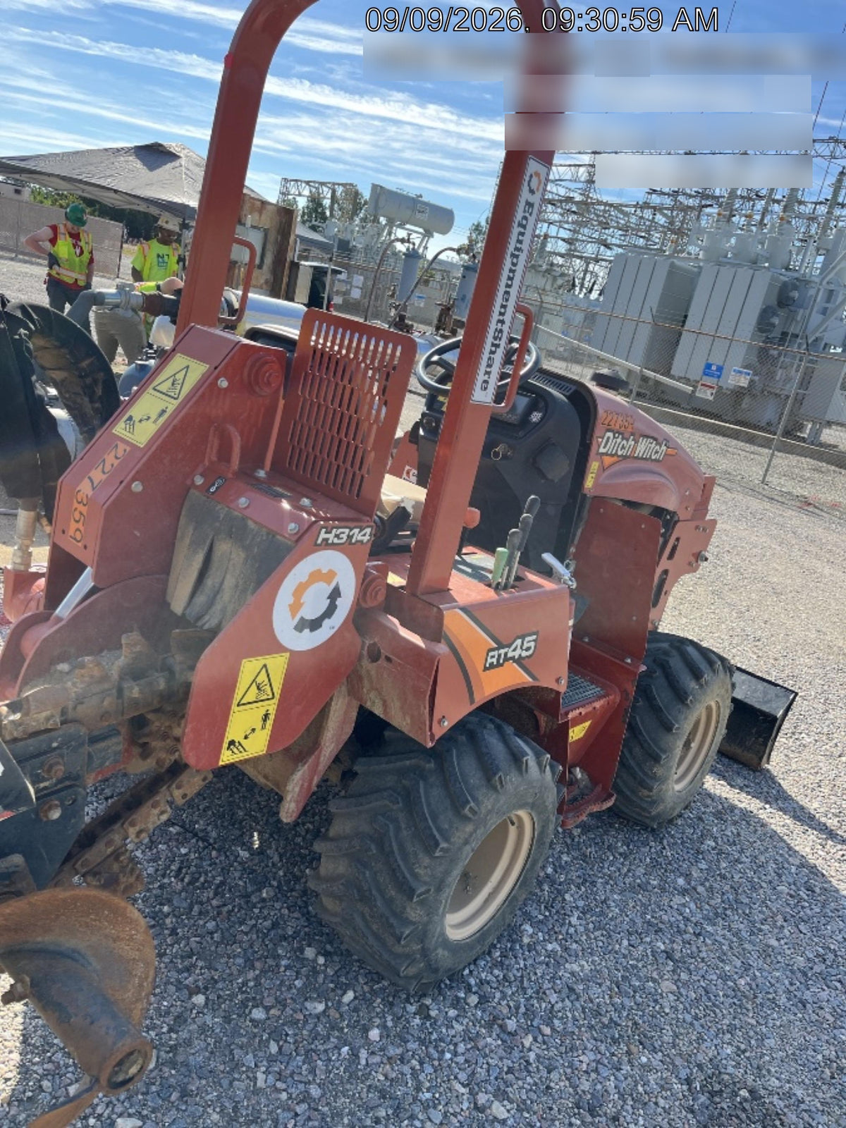 2022 DITCH WITCH RT45A