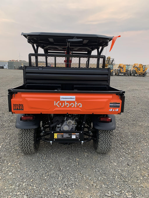 2022 Kubota RTV-X1140W-H Plastic Canopy, Windshield Acrylic Clear, LED Strobe Light, Wire Harness Kit, Back up Alarm