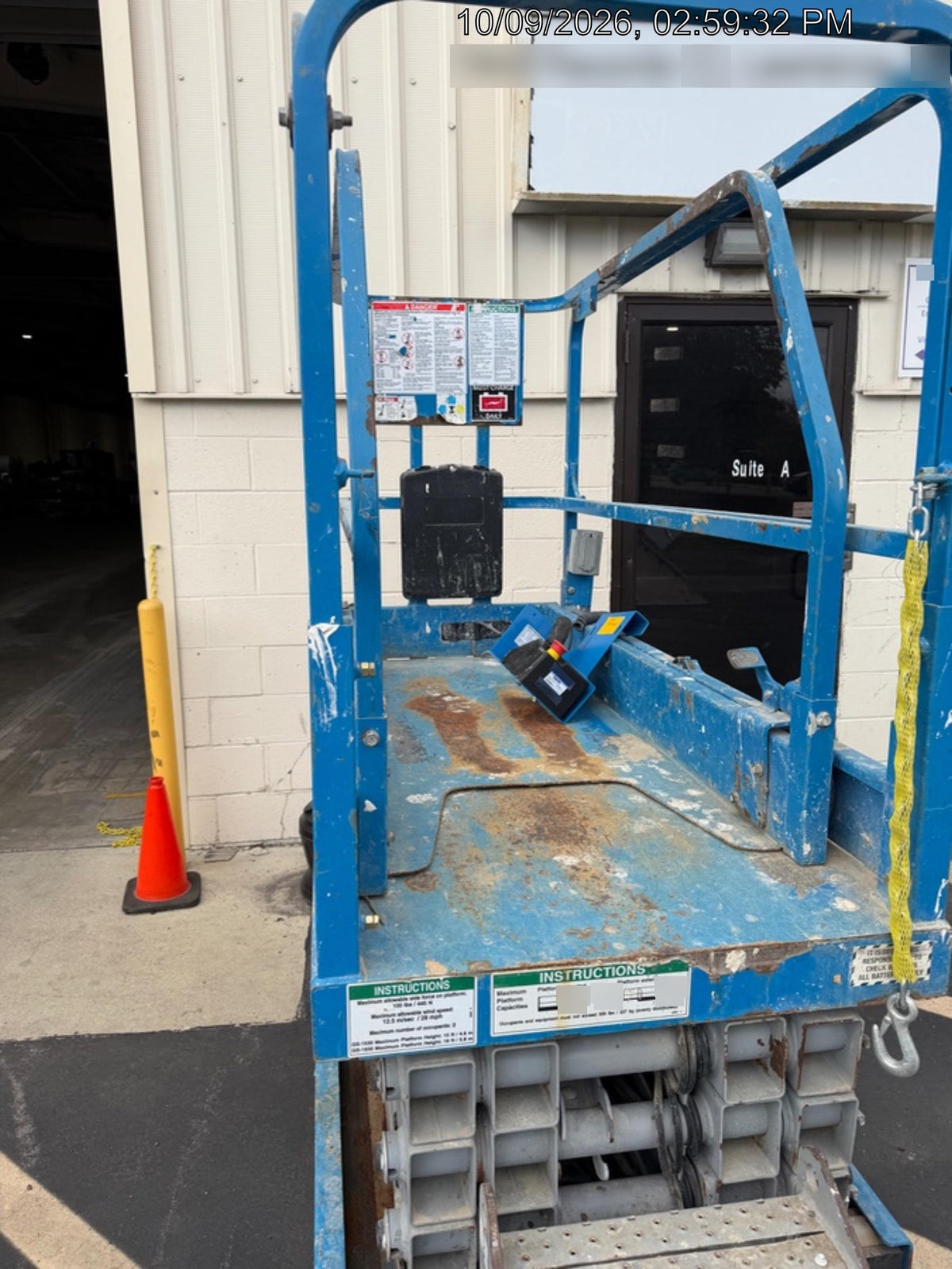 2016 Genie GS-1930 Standard Rental Specs